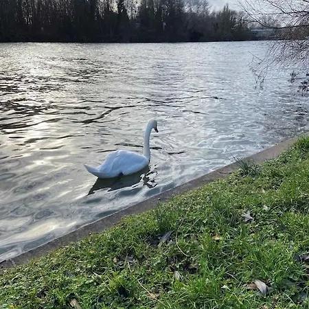 Villa Belle Demeure Avec Piscine, Vue Et Acces Direct A La Seine, Tres Proche De Paris Carrières-sur-Seine